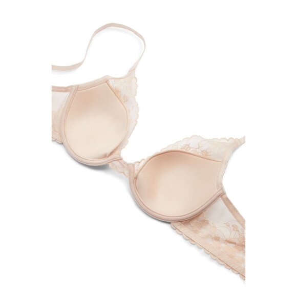 🆕NATORI Cherry Blossom Convertible Push-Up T-Shirt Bra Cameo Rose 36D #727191 - Picture 6 of 11